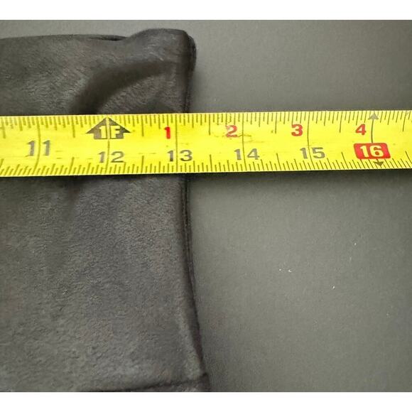 Spanx Faux Leather Leggings High Waisted Smoothing Sleek Black Size Large - Picture 8 of 9